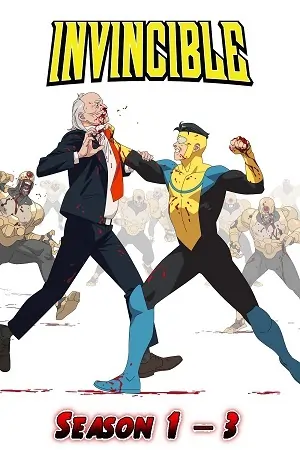 Invincible (Season 1 – 4) Dual Audio {Hindi–English} WEB-Series 480p | 720p | 1080p