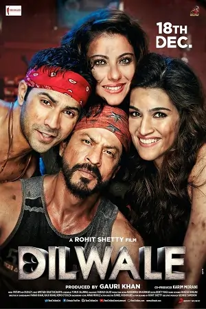 Dilwale (2015) Hindi Full Movie 480p | 720p | 1080p