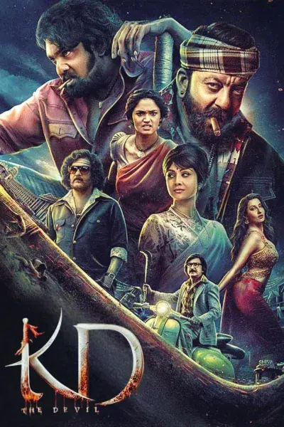 KD: The Devil (2026) WEB-DL Multi Audio [Hindi HQ Dub + Tamil + Telugu + Malayalam + Kannada] Full Movie 480p | 720p | 1080p | 4K